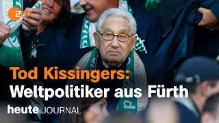 heute journal vom 30.11.23 Henry Kissinger, Klimapolitik der Bundesregierung, OSZE-Treffen (english)