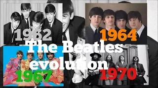 The Beatles evolution 1962-1970