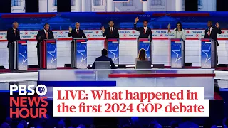 WATCH LIVE: NewsHour answers your questions on Trump and the first GOP debate