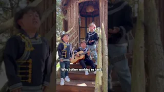 Muyun Brother Go follow them | 3 little guys singing | три лилипута поют Reborn