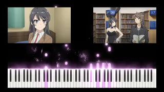 Bunny Girl Senpai ED - Fukashigi no Carte (Piano Cover)
