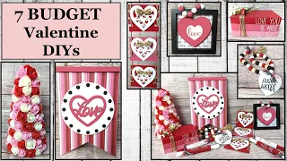 💗 7 NEW BUDGET VALENTINE DOLLAR TREE DECOR DIYS | Magnolia Design Co | Valentine Farmhouse Decor DIY