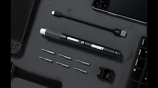 Know more about High quality 9 in 1 dual power rechargeable electric screwdriver - JAKEMY (16:9)