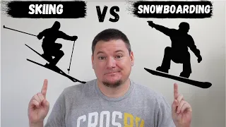 Skiing VS Snowboarding: What is harder to learn as a complete beginner? First 4 Days Comparision