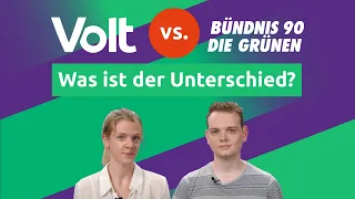 Volt vs. Grüne - Was ist der Unterschied? Parteien im Vergleich