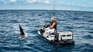 She caught a SAILFISH from a SEA-DOO Fish Pro | Deep Sea Fishing | Jupiter Florida