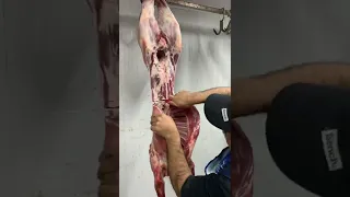 Whole Lamb Carcass Cut By Butcher