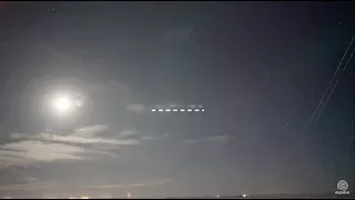 UFO seen near Churchill, Manitoba, 1:4 speed, January 27, 2018