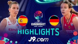 Spain  vs Germany  | Quarter-Finals | J9 Highlights | FIBA #EuroBasketWomen 2023