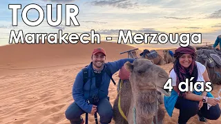 🇲🇦 Tour Marruecos 4 dias -  Marrackech Merzouga - Tips, precios y todo el itinerario