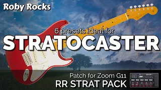 Zoom G11 | Stratocaster Presets | Patch RR STRAT PACK