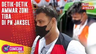 LIVE! Detik-Detik Ammar Zoni Jalani sidang perdana