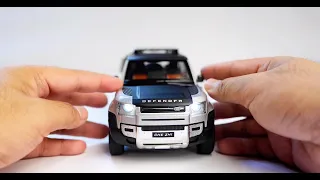 Open the box diecast model LandRover Defender 1:24scale . #OpenTheBoxx #unboxing #diecast #miniature