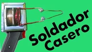 Como hacer un soldador casero super potente con materiales reciclados!