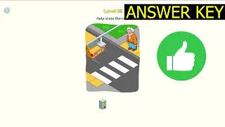 Dop 3 LEVEL 85 Help cross the road, (ANSWER KEY) DOP 3 Displace One Part Gameplay - Walkthrough