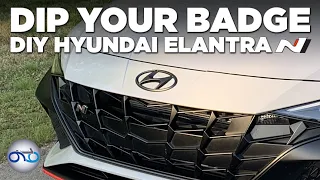 How to Plasti-Dip Your Hyundai Badges