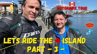 Let's ride on Vancouver Island (CANADA) Part 3 - Port Renfrew to Nanaimo.島へのライド、パート1に行きましょう