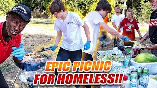 Massive Picnic For The Homeless!