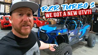 We just got the new Polaris RZR Turbo S! Project RZR Turbo S