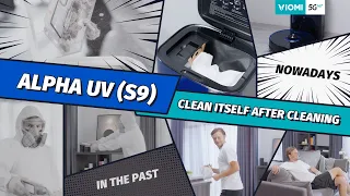 Viomi Robot Vacuum Alpha UV (S9) - Clean Itself After Cleaning