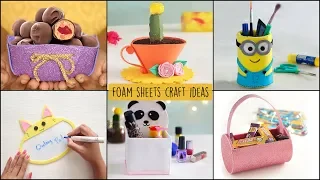 6 Easy  Foam Sheets Craft Ideas | Ventunoart