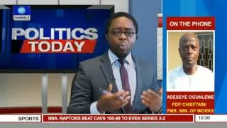 Politics Today: Discussing Legal Logjam Tearing PDP Leadership Apart Pt 1