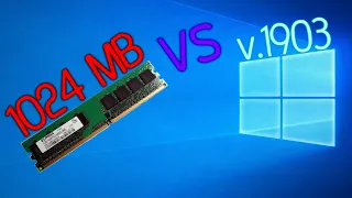 Windows 10 1903 vs. Minimum RAM Requirement