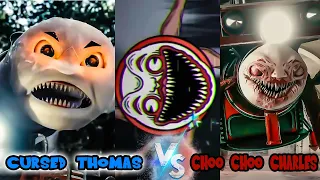 CURSED THOMAS VS CHOO CHOO CHARLES MASHUP | Spider Train Animations