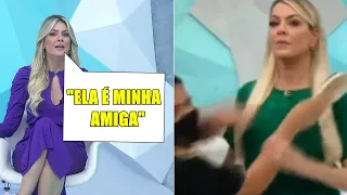 RENATA FAN DESABAFA SOBRE EMPURRÃO EM FUNCIONÁRIA DA BAND "FALHA TÉCNICA"