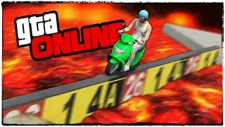 СМЕРТЕЛЬНАЯ ТРОПА НА АДСКОМ СКУТЕРЕ! ГТА 5 (GTA 5 online гонки, приколы, смешные моменты)