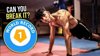 Most Push Ups In 1 Minute (WORLD RECORD)