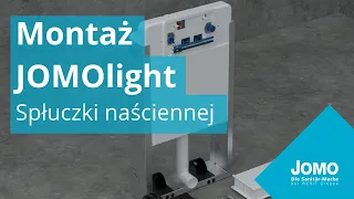 Montaż spłuczki JOMOLight