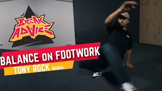 Balance on Footwork /w Tony Rock | BBOY.ONLINE