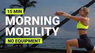 15 MIN MORNING MOBILITY ROUTINE | Daily Full Body Routine | No Equipment | Follow Along | Energy