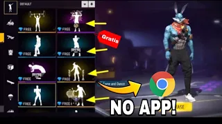 😳TRUCO para RECLAMAR EMOTES GRATIS en FREEFIRE 2024 FUNCIONA😱