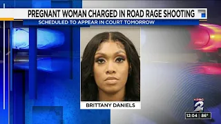 Pregnant woman accused in road rage shooting facing serious charges