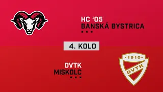 4.kolo HC 05 Banská Bystrica - DVTK Miskolc HIGHLIGHTS