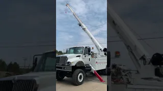 65′ ALTEC D4065A-TR DIGGER DERRICK ON A 2007 INTERNATIONAL 7400 6×6