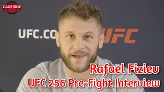 Rafael Fiziev on Rescheduled Fight with Moicano | UFC 256