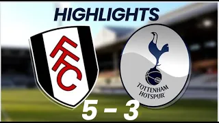Fulham 1-1 Tottenham (PEN 5-3) Hightlights & All Goals 2023 Carabao Cup HD