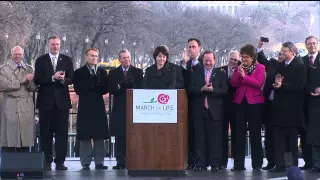 Cathy McMorris Rodgers Speaks at the 2015 March for Life