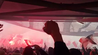 Alles voor het Sfeertje! Openingsminuten Feyenoord - Slavia (7 april 2022)