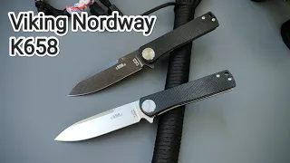 НОВИНКА.  нож Viking Nordway k658.