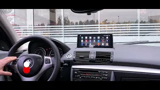 BMW E87 1 SERİSİ MULTİMEDYA CARPLAY ANDROID AUTO