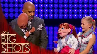 Darci Lynne Farmer Roasts Steve Harvey & His Puppet