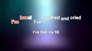 My Way - Frank Sinatra [karaoke]