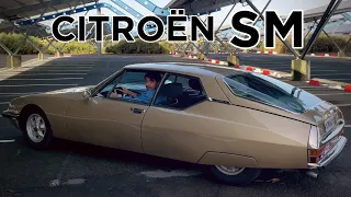 ESSAI - CITROËN SM, GRANDEUR et DÉCADENCE pour Sa Majesté (ma voiture 🇫🇷 préférée)