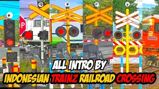 Video Pertama 2022 - Kompilasi Intro Indonesian Trainz Railroad Crossing