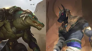 Dramatic Quotes, Nasus & Renekton (LoR interaction)