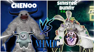 Chenoo Vs Sinister Bunny FULL COMPARISON!!! - The Mimic (Roblox)